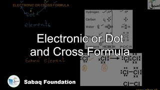Electronic or Dot and Cross Formula