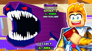 Noob With Unstealable Monster Fish in Steal a Fish