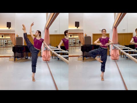 Ballet Barre Adagio with Ballerina Diana Alonso & Intermezzo
