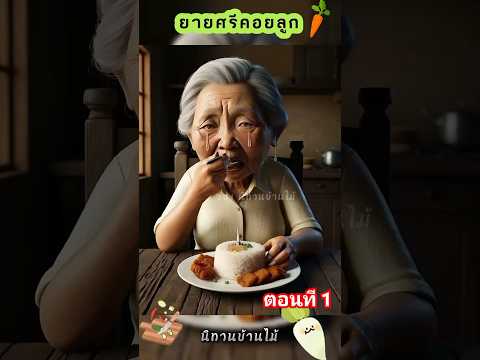 ยายศรีคอยลูก😭ตอนที่1🌟💓 นิทาน#🌟💓#นิทาน #นิทาน #มาแรง #cartoon #นิทานก่อนนอน