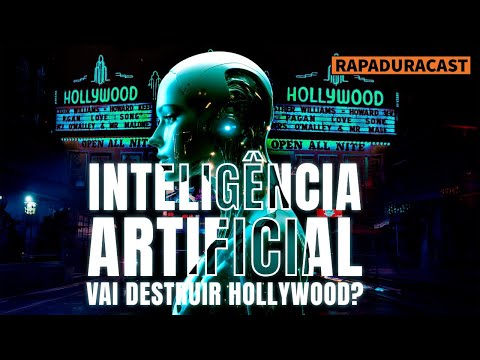 🤖  EP. 872 | O CINEMA TÁ EM PERIGO!! A INTELIGÊNCIA ARTIFICIAL CHEGOU FORTE! | RapaduraCast