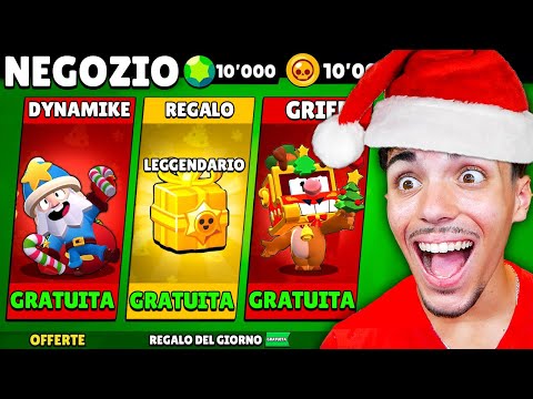 OGGI È TUTTO GRATIS NEL NEGOZIO DI BRAWL STARS!?🎁 (QUANTI REGALI!)