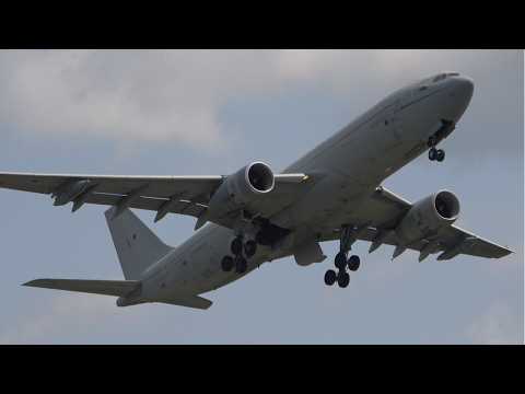 Royal Air Force - Airbus KC2 Voyager - Takeoff & Landing