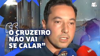 VICE-PRESIDENTE DO CRUZEIRO DETONA ARBITRAGEM E PROMETE MEDIDAS NA CBF