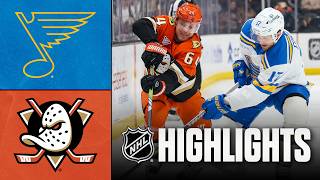 Blues vs. Ducks | NHL Highlights | March 08, 2026