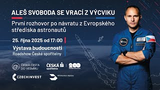 Živě: Aleš Svoboda se vrací z výcviku