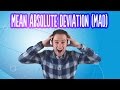 Mean Absolute Deviation and Statistics