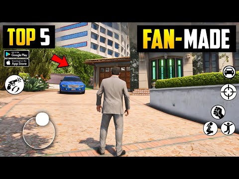 Top 5 Best Fan Made Games For Mobile l New Games 2024 l android game