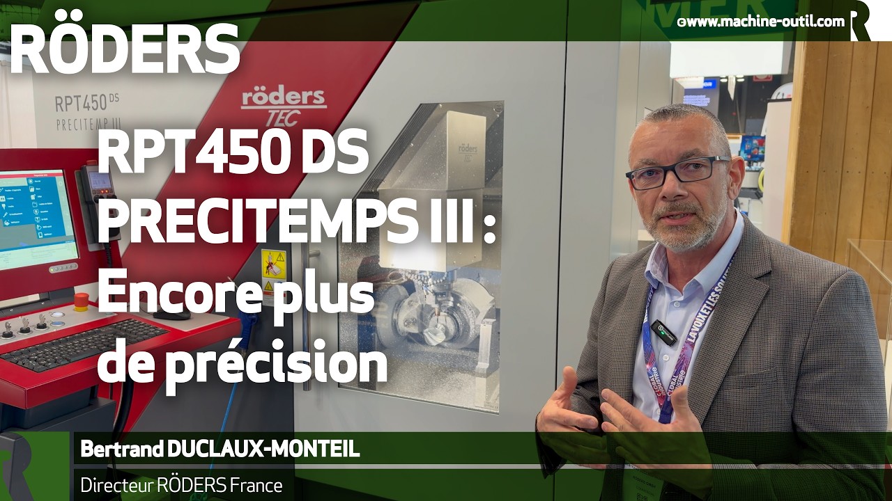 Centre d'usinage 5 axes à précision renforcée