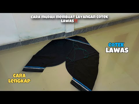 CARA MUDAH MEMBUAT LAYANGAN COTEK LAWAS‼️