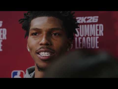 Caleb Love Postgame Media | Portland Trail Blazers 86, Memphis Grizzlies 96 | July 12, 2025