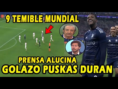 EL MUNDO REACCIONA A GOLAZO DE JHON DURAN LEIPZIG VS ASTON VILLA