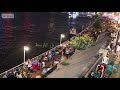 بالفيديو : ازدحام المواطنين على كورنيش النيل في ثاني أيام العيد