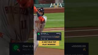5 UNIT MLB TOP PLAY WINNER! ⚾️✅💰🔥
