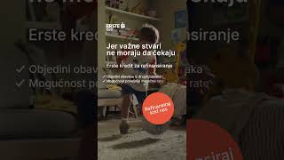 Erste krediti za refinansiranje #shorts