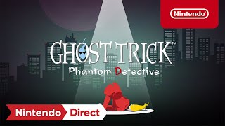 Ghost Trick: Phantom Detective lives! Nintendo DS cult favorite returns to Switch this summer