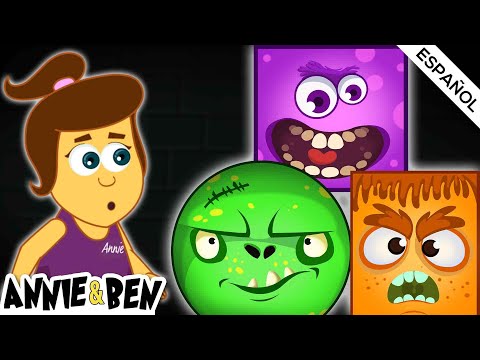 Figuras con Máscaras de Monstruos | Máscaras de Halloween | Las Aventuras de Annie y Ben