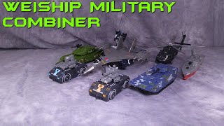 WEISHIP 8-in-1 MILITARY COMBINER #transformers #weiship