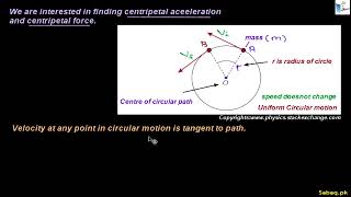 Centripetal Acceleration and Centripetal Force
