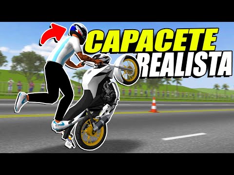 CHEGARAM CAPACETES REALISTAS PARA O  MOTO WHEELIE 3D!