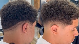 Degradê com Dois Pentes /PASSO A PASSO BARBEIRO INICIANTE💈