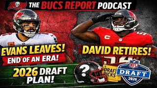 Buccaneers SHOCKER: Mike Evans Leaves, Lavonte David Retires + FULL 2026 Draft Plan