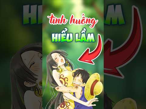 Sự thật về việc Luffy trốn trong áo choàng của Boa Hancock #shorts #anime #onepiece #luffy