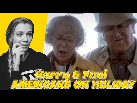 AMERICAN REACTS TO HARRY AND PAUL AMERICAN TOURISTS | LADY RAE | AMANDA RAE