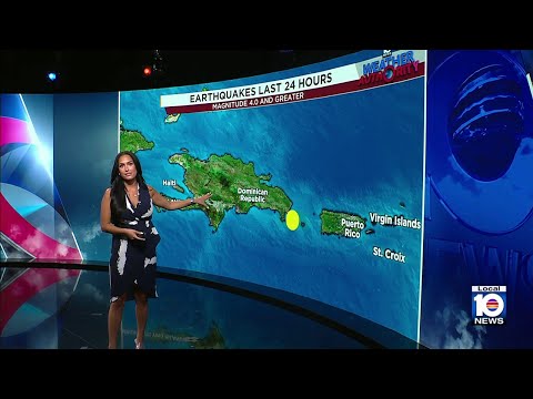 YouTube video thumbnail: 5.7 Magnitude Earthquake Reported Near Dominican Republic