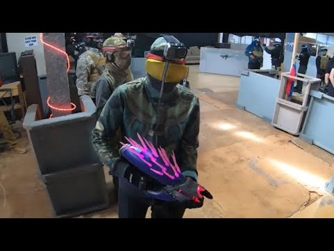 I went airsofting with the Halo needler