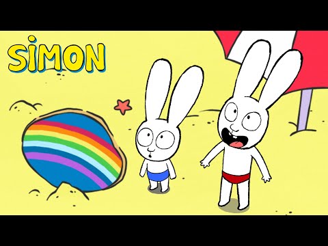 Un Día en la Playa con Simón y el Arcoíris | Simón | Episodios Completos Temp.3 1h Dibujos animados