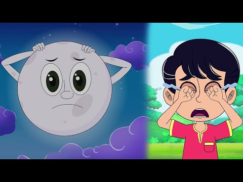 Chanda Mama & Lakdi ki Kathi | चंदा मामा और लकड़ी की काठी | Hindi Rhymes for Kids | Kids Poems