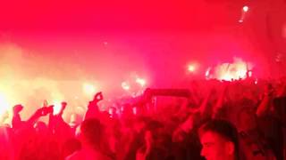 Bajnok a Legia Warszawa - ünneplés az Óvárosban