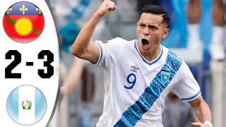 Guatemala vs Guadeloupe 3-2: Epic Battle Highlights