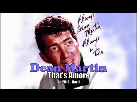 Dean Martin – That’s Amore (Karaoke)