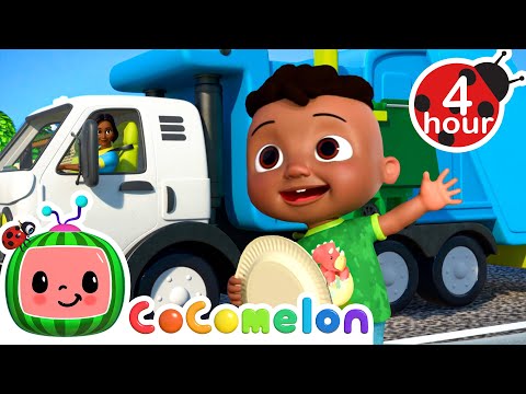 Wheels on the Recycling Truck | CoComelon - It's Cody Time | Songs for Kids & Nursery Rhymes