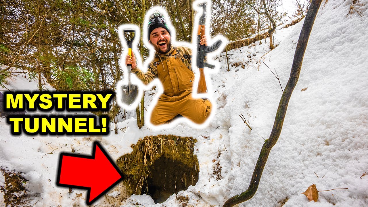 Exploring the HIDDEN MYSTERY TUNNEL in My BACKYARD!