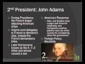 Early Republic and the First Five Presidents