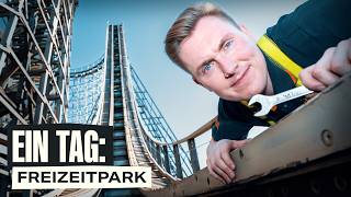 Ich habe einen Tag in einem Freizeitpark gearbeitet!