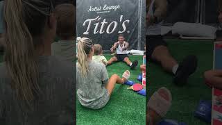 Farthest he’s walked so far! Actually looks like he’s had some Tito’s 😂