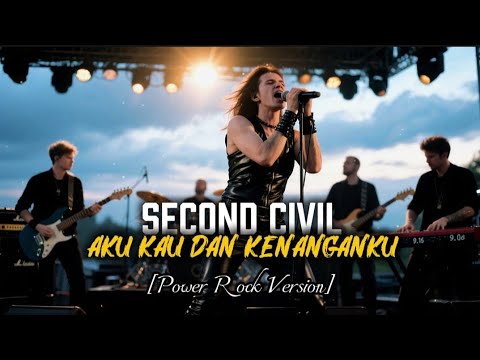 Second Civil - Aku Kau Dan Kenangan || AI Power Rock Version #music