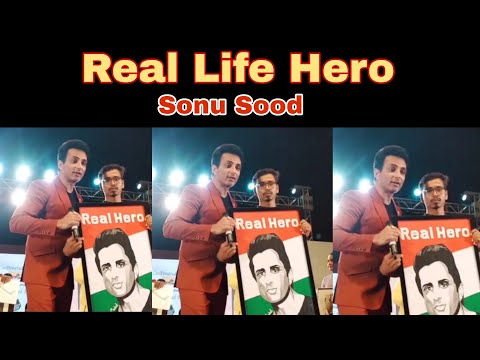 रियल लाइफ हीरो सोनू सूद के साथ || Sonu Sood in patna