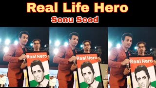 रियल लाइफ हीरो सोनू सूद के साथ || Sonu Sood in patna