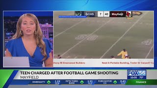 14-year-old accused of assault after Mayfield football game shooting; 18-year-old injured