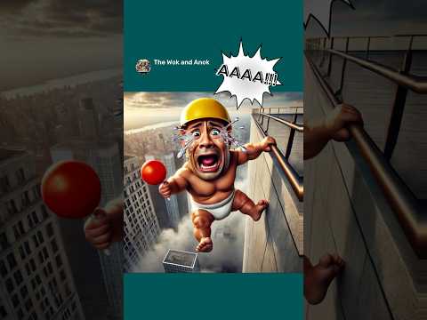 The Wok Eating Special Lollipop Dwayne x Peele Arnold #Ai Brainrot #aiart #chatgptart