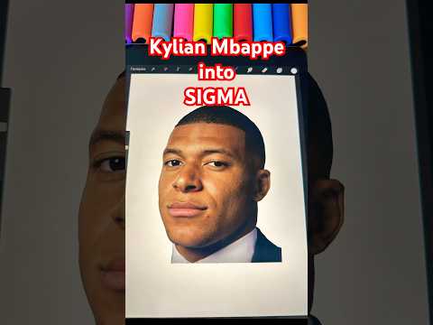Who should I Edit next? 🔥 #foryou #kylianmbappe #realmadrid #faceediting #ipad #procreate