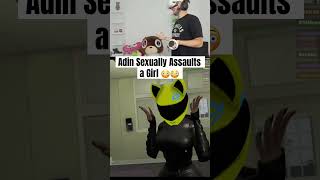 Adin gonna get abused in Jail after this😳😳 #adinross #funny #adinrosslive #virtualreality #shorts