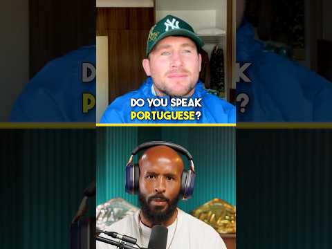 ‘My Portuguese Is Sick’ Darren Till Speaks Fluent Portuguese 😂