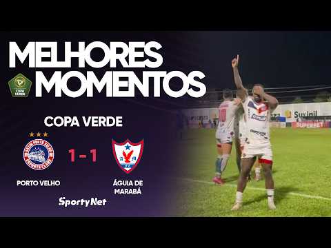 Porto Velho-RO 1 x 1 Aguia de Marabá-PA