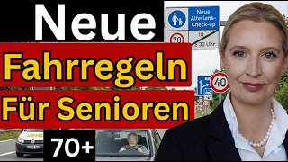 Ab 70 Auto fahren? Große Regeländerung ab Januar 2026 – Alles was du wissen musst!